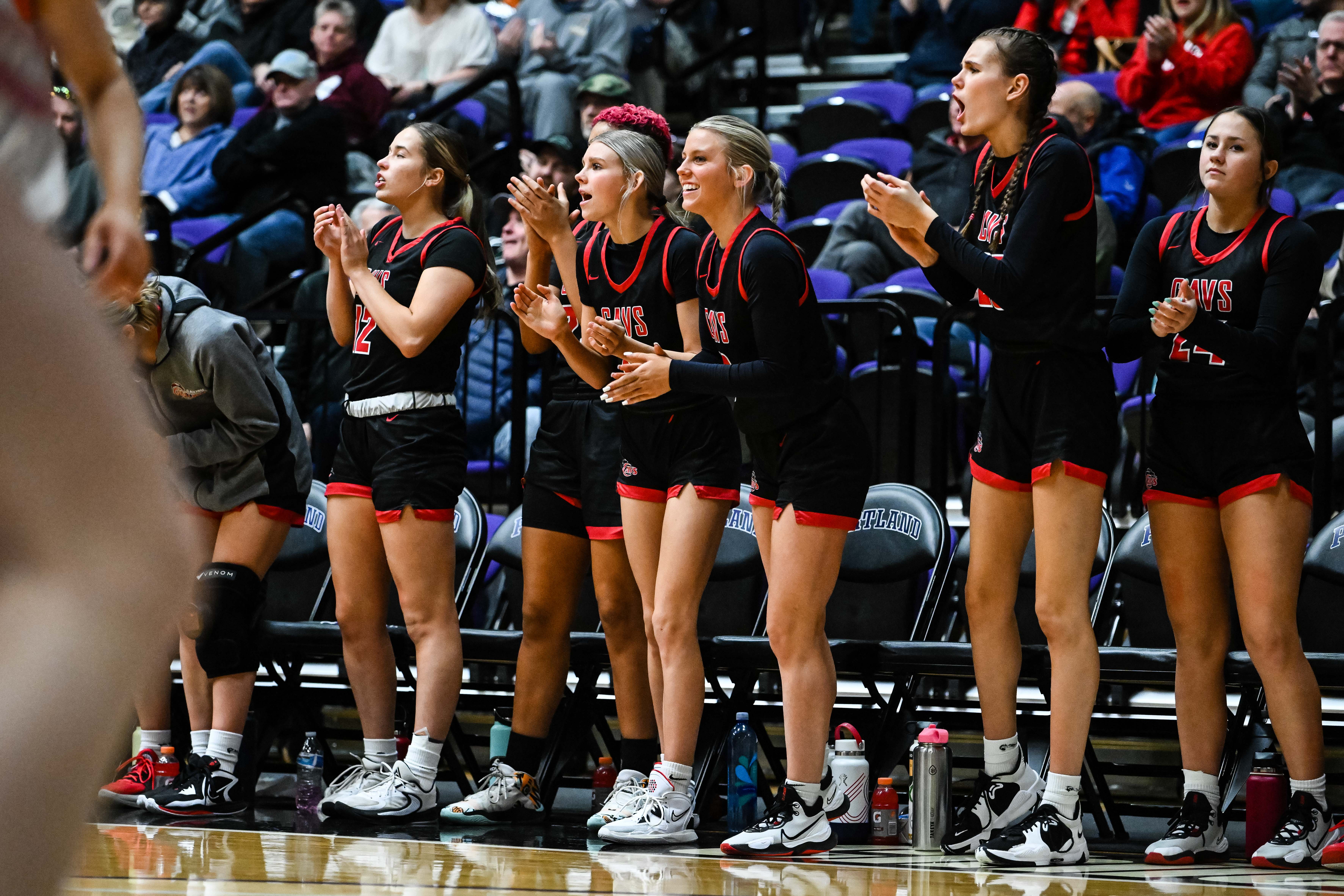 Clackamas Beaverton 6A Oregon girls basketball quarterfinal Naji Saker 1 -65
